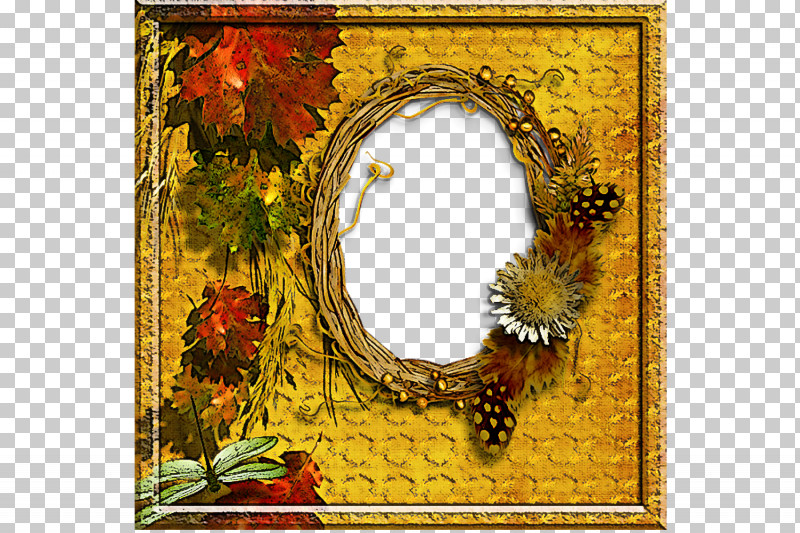 Picture Frame PNG, Clipart, Autumn, Circle, Electronic Component, Interior Design, Leaf Free PNG Download