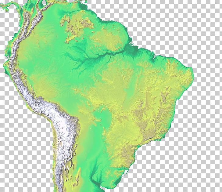 South America Shuttle Radar Topography Mission Topographic Map United States PNG, Clipart, Americas, Cartography, Ecoregion, Elevation, Geography Free PNG Download