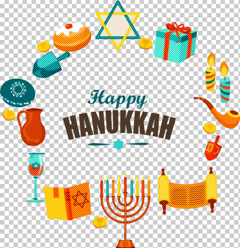 Happy Hanukkah Hanukkah PNG, Clipart, Celebrating, Event, Hanukkah, Happy Hanukkah, Orange Free PNG Download