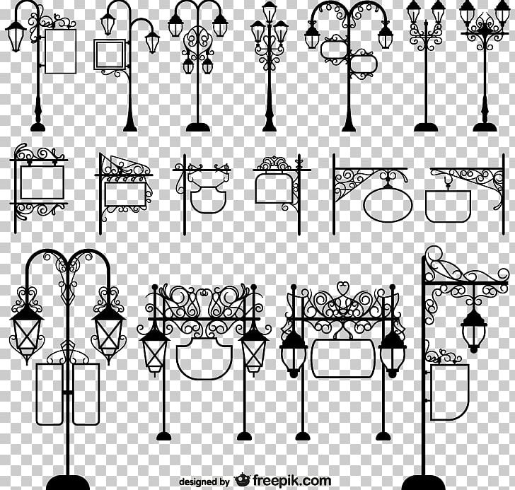 Street Light Lighting PNG, Clipart, Angle, Billboard, Billboard Vector, Black And White, Electric Light Free PNG Download