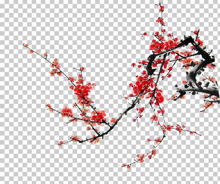 Bird Plum Blossom PNG, Clipart, Blossom, Branch, Chinese Painting, Flower, Food Free PNG Download