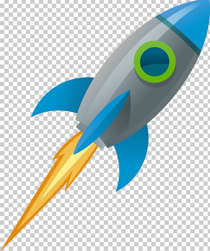 Spacecraft Euclidean Rocket Atmosphere Of Earth PNG, Clipart, Cartoon, Designer, Fin, Hand Painted, Handpainted Flowers Free PNG Download