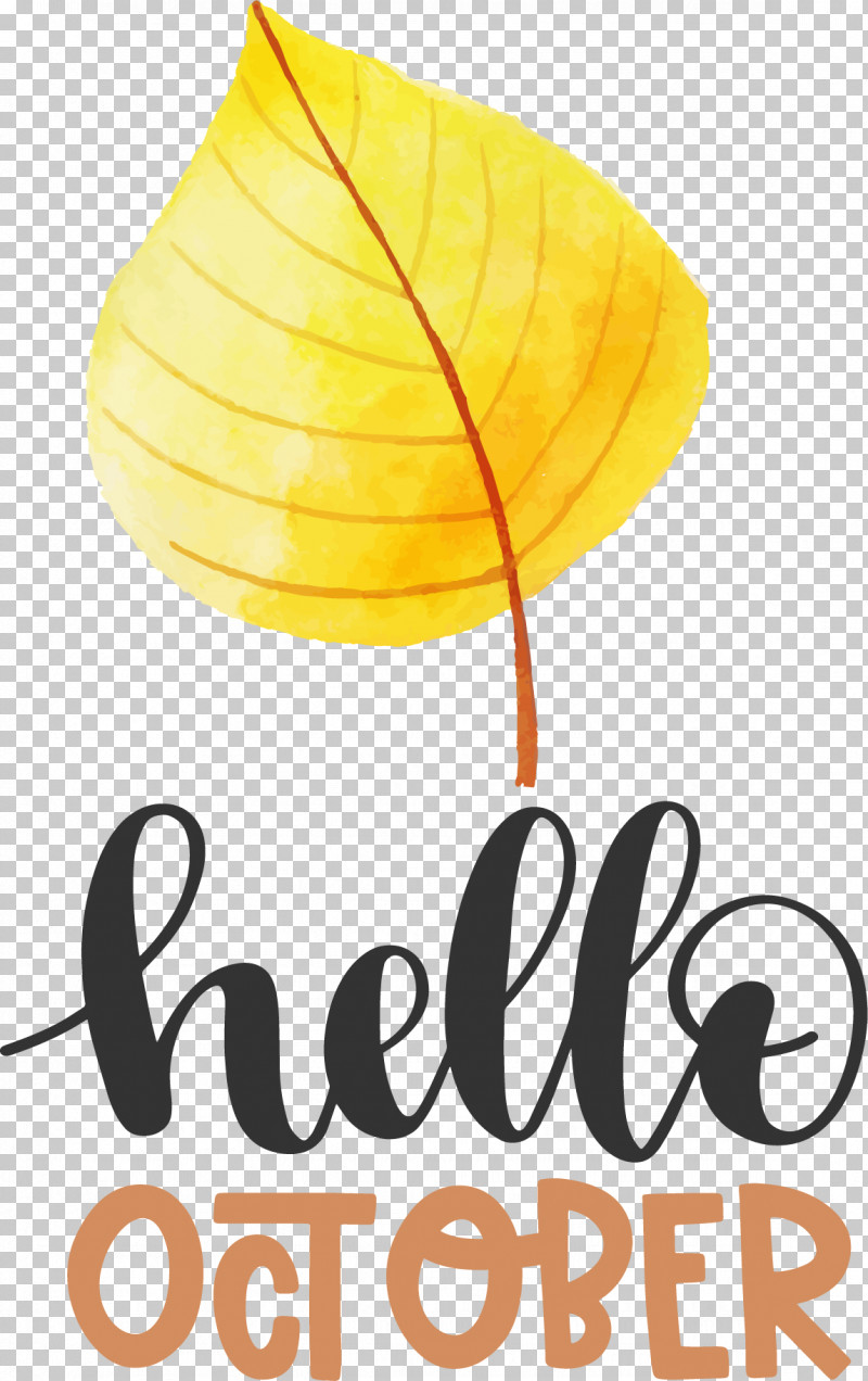 Hello October Autumn PNG, Clipart, Autumn, Geometry, Hello October, Line, Logo Free PNG Download