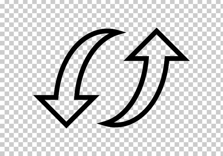 Arrow Curve Computer Icons Symbol PNG, Clipart, Angle, Area, Arrow, Black, Black And White Free PNG Download