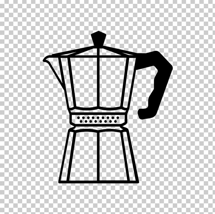 Coffee Cafe Moka Pot Ristretto And Co PNG, Clipart, Bialetti, Black, Black And White, Brew, Brewed Coffee Free PNG Download