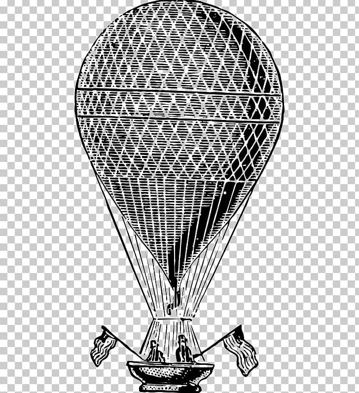 Hot Air Balloon Vintage Clothing Aerostat PNG, Clipart, Aerostat, Air Ballon, Bag, Balloon, Black And White Free PNG Download
