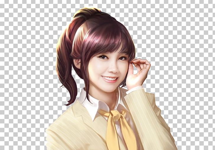 Jung Eun-ji Apink Pink Luv Long Hair PNG, Clipart, Apink, Bangs, Bob Cut, Brown Hair, Chanyeol Free PNG Download