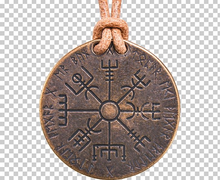 Vegvísir Medal Copper Bronze Through The Storm PNG, Clipart, Artifact, Bronze, Coin, Copper, Fiction Free PNG Download