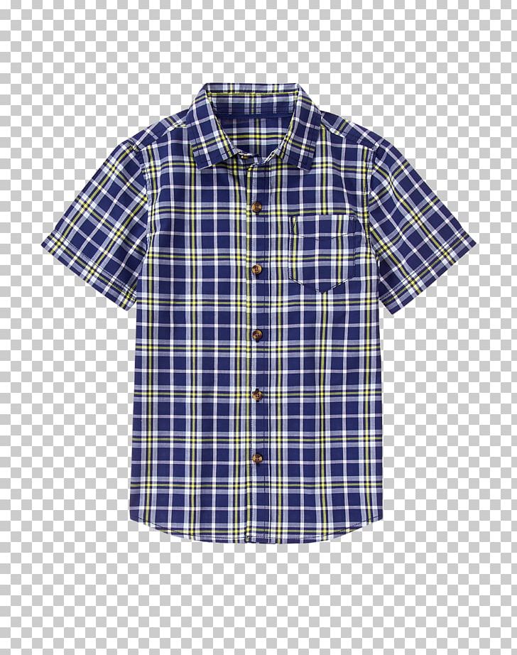 Blouse Dress Shirt Sleeve Tartan PNG, Clipart, Blouse, Blue, Button, Check, Clothing Free PNG Download