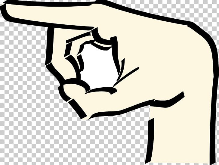 Hand Pointing Index PNG, Clipart, Arm, Artwork, Black, Black And White, Computer Icons Free PNG Download