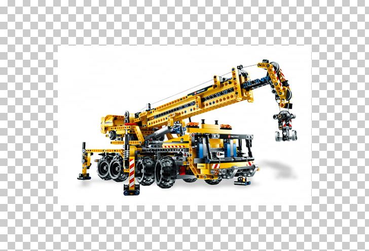 Lego Technic Mobile Crane Toy Block PNG, Clipart, Brand, Construction Equipment, Construction Set, Crane, Lego Free PNG Download