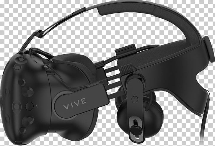 HTC VIVE Deluxe Audio Strap Oculus Rift PlayStation VR Sound PNG, Clipart, Audio, Audio Equipment, Black, Deluxe, Electronics Free PNG Download
