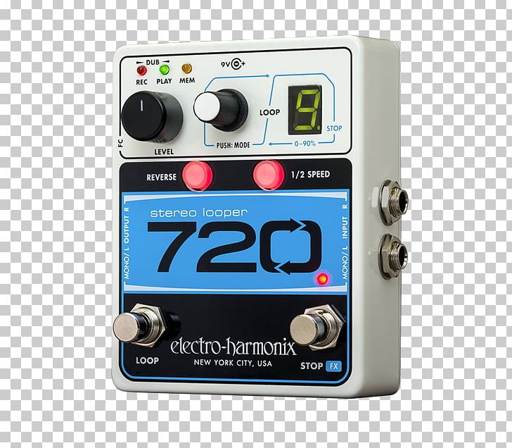 Live Looping Effects Processors & Pedals Electro-Harmonix 720 Stereo Looper PNG, Clipart, Audio, Audio Equipment, Effects Processors Pedals, Electric Guitar, Electroharmonix Free PNG Download