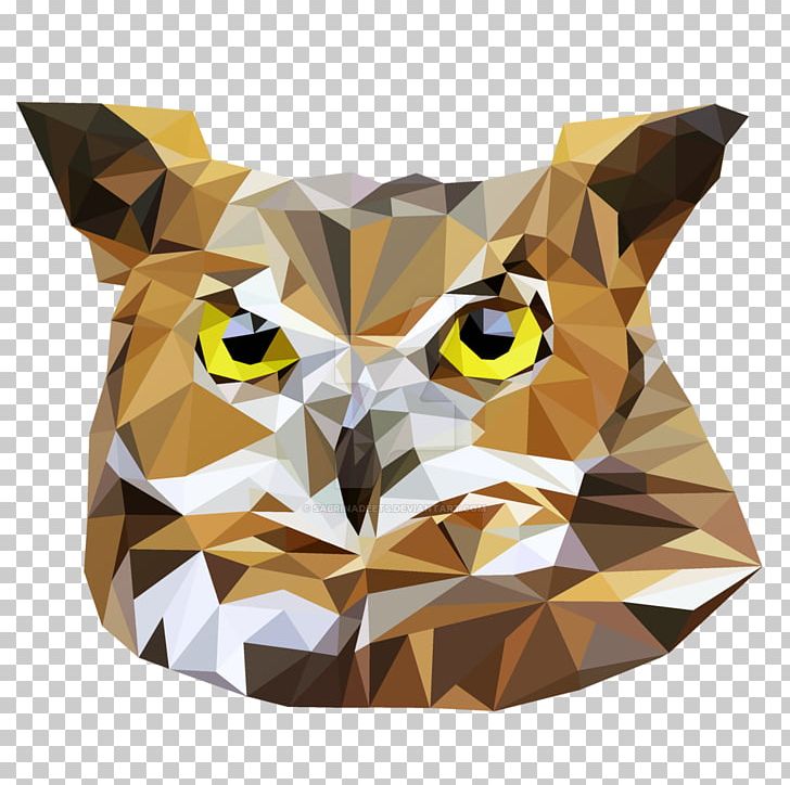 Owl Low Poly Animal PNG, Clipart, Animal, Animals, Art, Bird Of Prey, Computer Free PNG Download