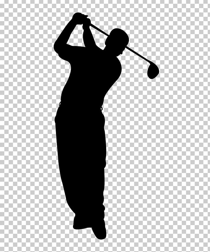 Sticker Golfer Sport Wall Decal PNG, Clipart, Angle, Arm, Black And White, Golf, Golfer Free PNG Download