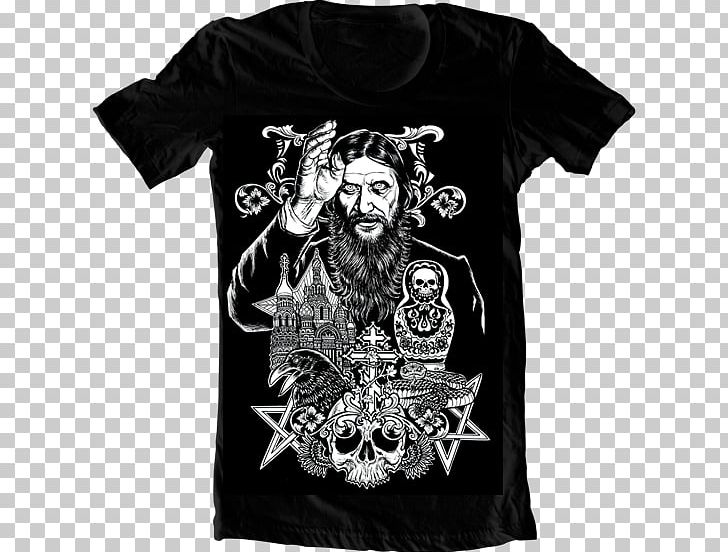 T-shirt Clothing Sleeve Cotton PNG, Clipart, Aleister Crowley, Art, Beard, Black, Black And White Free PNG Download