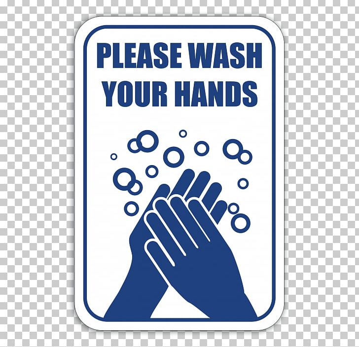 wash hands sign clipart