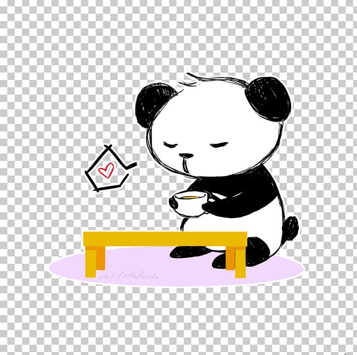 Giant Panda Andy Panda Panda Tea PNG, Clipart, Andy Panda, Art, Carnivoran, Cartoon, Chubby Bunny Free PNG Download
