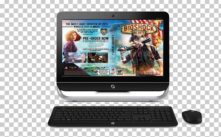 Laptop BioShock Infinite Personal Computer Computer Hardware Output Device PNG, Clipart, Aspyr, Bioshock, Bioshock Infinite, Computer, Computer Hardware Free PNG Download