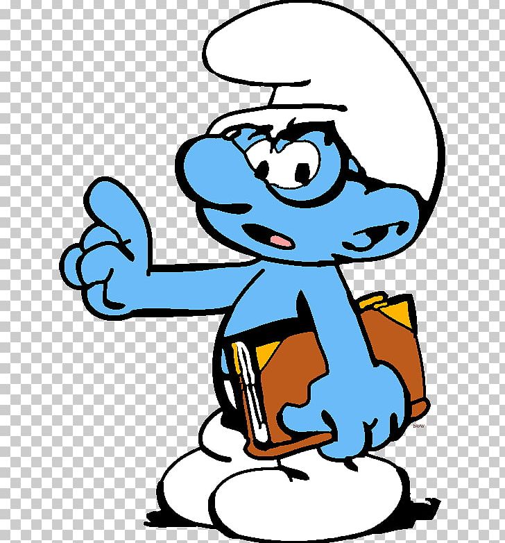Brainy Smurf Smurfette Papa Smurf Clumsy Smurf YouTube PNG, Clipart, Area, Art, Artwork, Beak, Black And White Free PNG Download