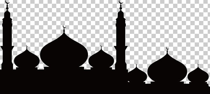 Temple Mosque Silhouette PNG, Clipart, Animals, Architecture, Black, City Silhouette, Islam Free PNG Download