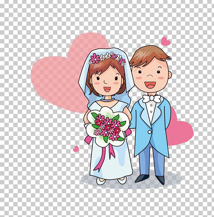 Wedding Invitation Bridegroom Cartoon PNG, Clipart, Brid, Bride, Brides, Cartoon, Cartoon Bride And Groom Free PNG Download