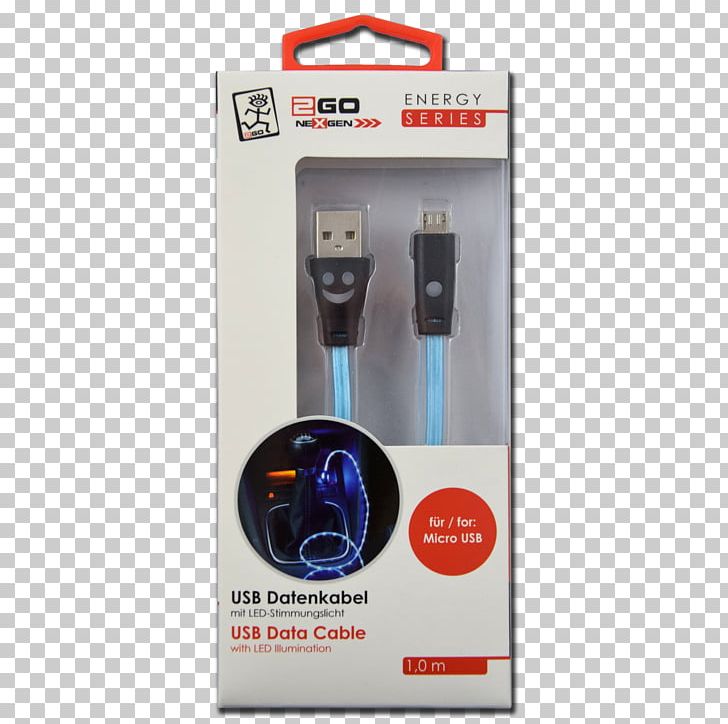 Electrical Cable Light-emitting Diode Data Cable USB PNG, Clipart, Blau Mobilfunk, Blue, Cable, Computer Hardware, Data Cable Free PNG Download