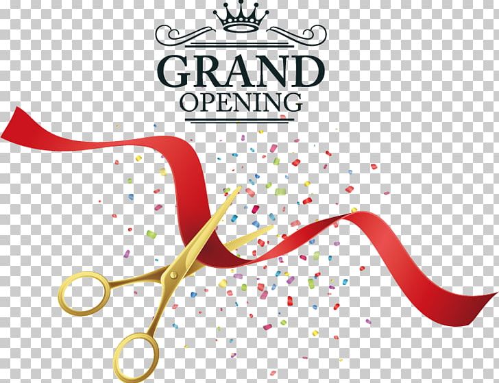 Opening Ceremony Euclidean Illustration PNG, Clipart, Brand, Confetti, Cut, Cut The Ribbon, Decorative Elements Free PNG Download