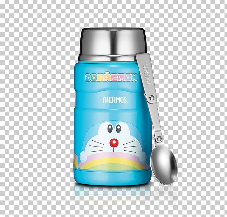 Thermoses Thermos L.L.C. Stainless Steel Thermal Insulation PNG, Clipart, Bottle, Cartoon, Doraemon, Drinkware, Glass Free PNG Download