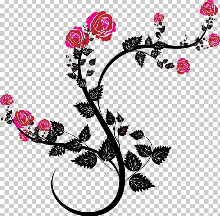 Rose Drawing Flower PNG, Clipart, Art, Body Jewelry, Branch, Cherry Blossom, Drawing Free PNG Download