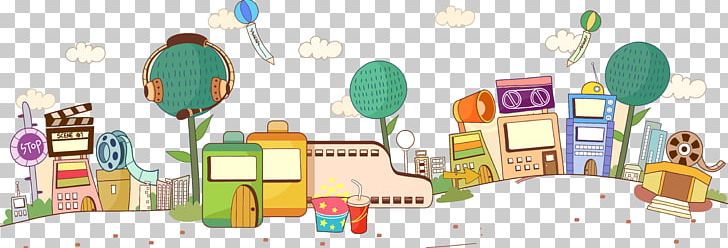 Cartoon Drawing Illustration PNG, Clipart, Amusement Park, Comics, Film, Film Clips, Graphic Design Free PNG Download