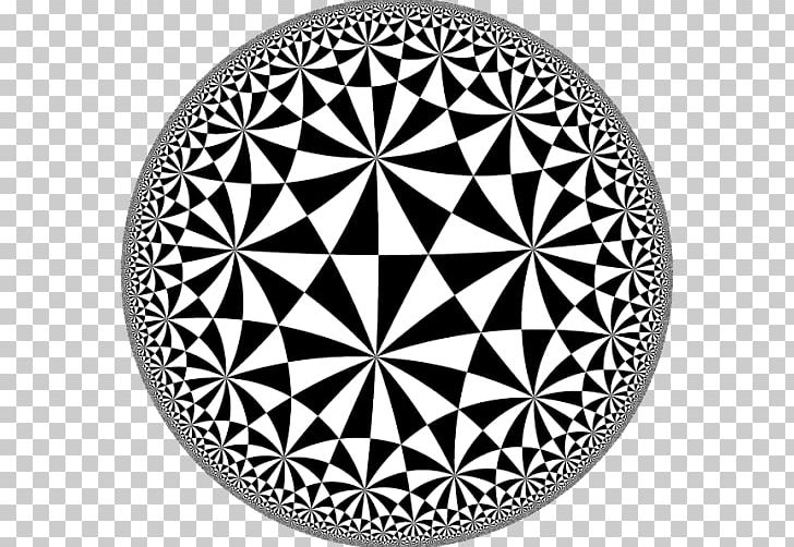 Mathematics Hyperbolic Geometry Tessellation Mathematical Society Of The Philippines PNG, Clipart, Black And White, Circle, Euclidean Pattern, Geometry, Hyperbolic Geometry Free PNG Download