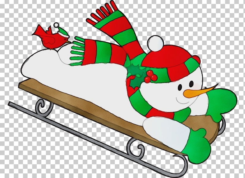 Santa Claus PNG, Clipart, Christmas, Christmas Elf, Paint, Santa Claus, Sled Free PNG Download