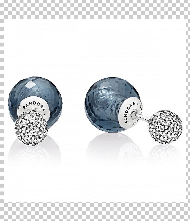 Earring Pandora Jewellery Cubic Zirconia Charm Bracelet PNG, Clipart, Blue, Body Jewelry, Bracelet, Charm Bracelet, Charms Pendants Free PNG Download