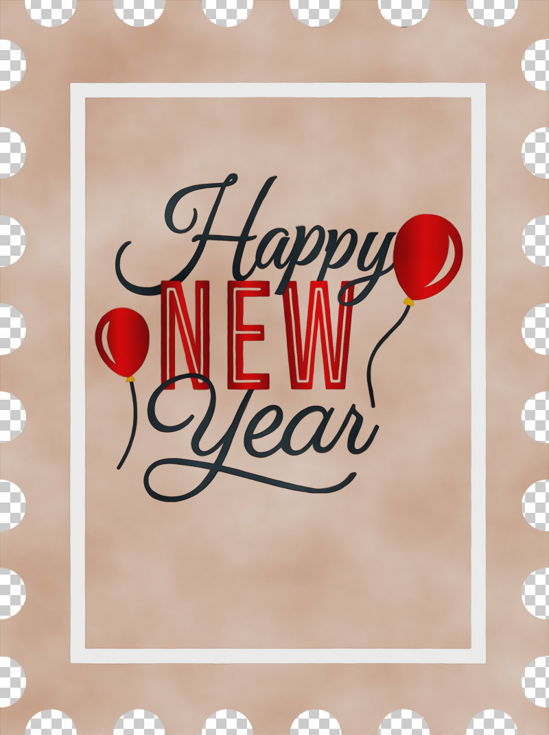 Font Poster Pattern Meter PNG, Clipart, Happy New Year, Meter, New Year, Paint, Poster Free PNG Download