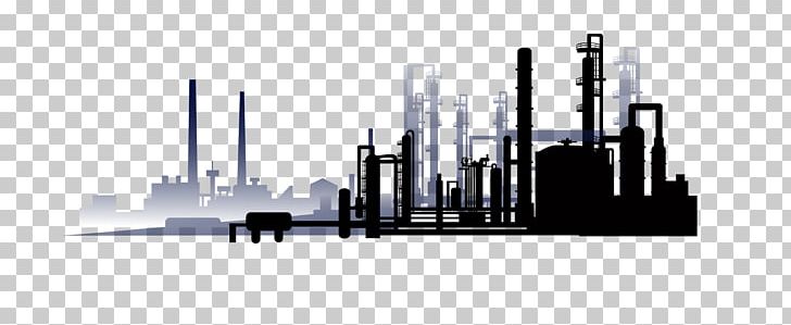 Oil Refinery Euclidean Petroleum Refining PNG, Clipart, Architectural Engineering, Background Black, Black, Black Hair, Black White Free PNG Download