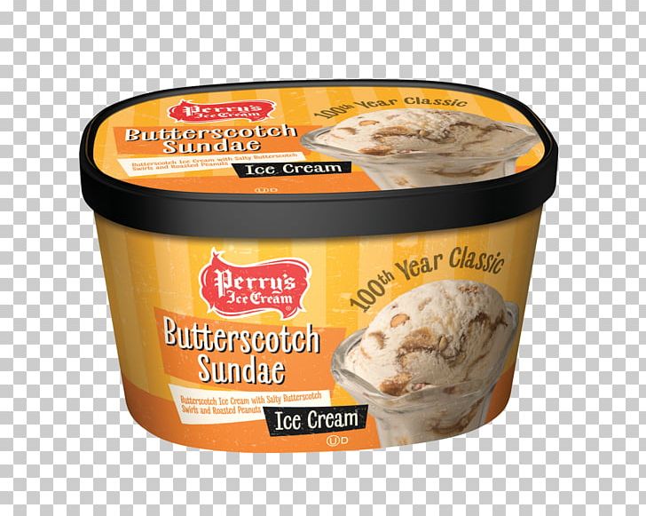 Perry's Ice Cream Sundae Butterscotch PNG, Clipart,  Free PNG Download