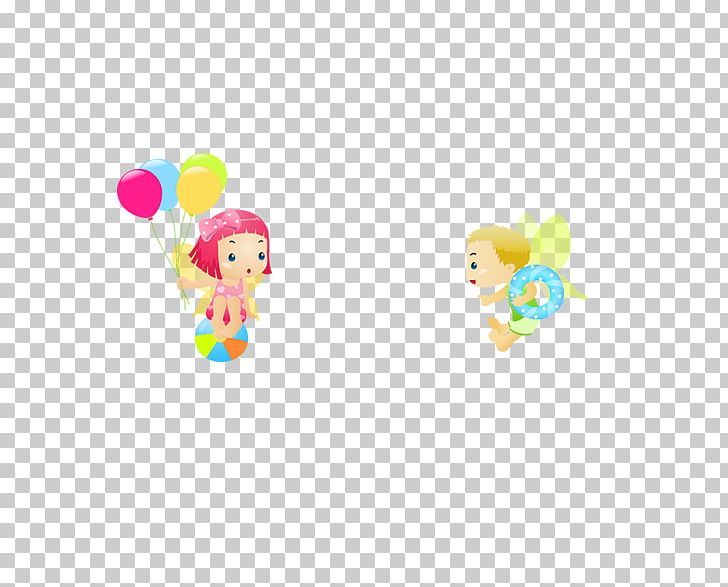 Cartoon Swimming Illustration PNG, Clipart, Area, Baby, Baby Girl, Baby Toys, Balloon Cartoon Free PNG Download