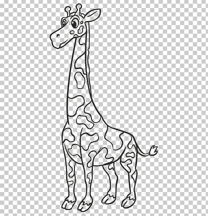 Drawing Pencil Northern Giraffe Puppy Sketch PNG, Clipart, Animal, Animal Figure, Art, Black And White, Cartoon Free PNG Download