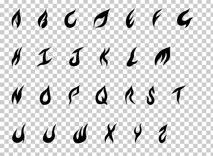 Calligraphy Flame Typography Handwriting Font PNG, Clipart, Alphabet, Angle, Beak, Black, Black And White Free PNG Download