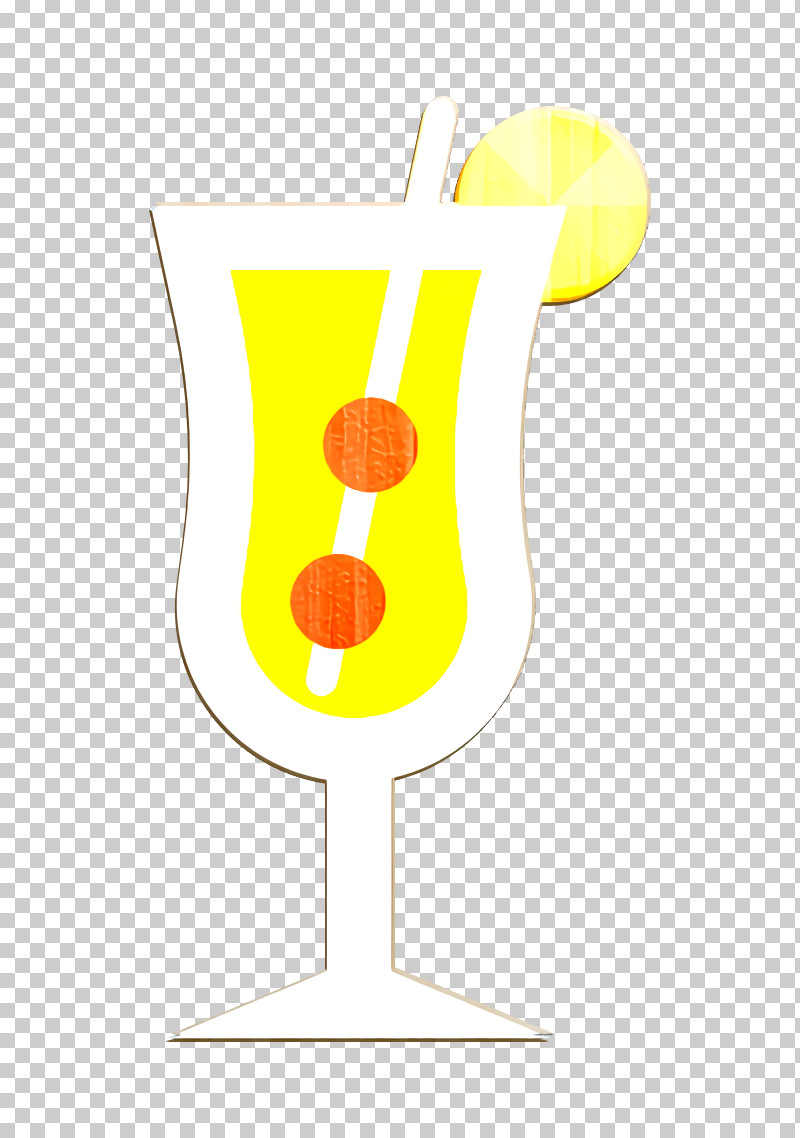 Cocktail Icon Beverage Icon PNG, Clipart, Beverage Icon, Cocktail Icon, Line, Meter, Yellow Free PNG Download