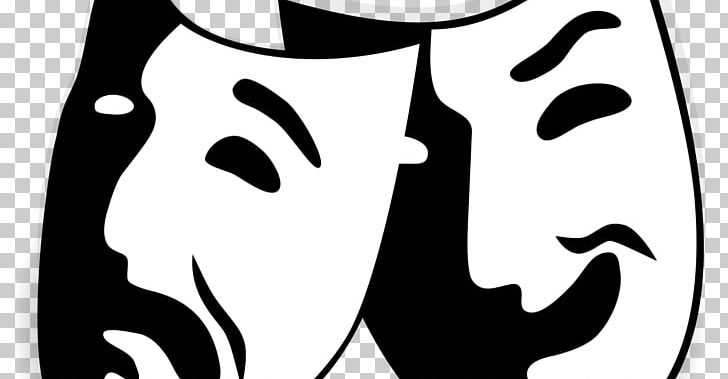 Mask Theatre Open PNG, Clipart, Art, Artwork, Black, Black And White, Emotion Free PNG Download