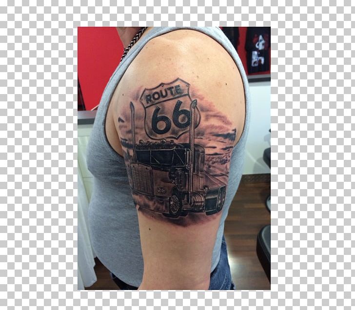 U.S. Route 66 Sleeve Tattoo Tattoo Ink Irezumi PNG, Clipart, Arm, Best Ink, Body Art, High Voltage Tattoo, Highway Free PNG Download