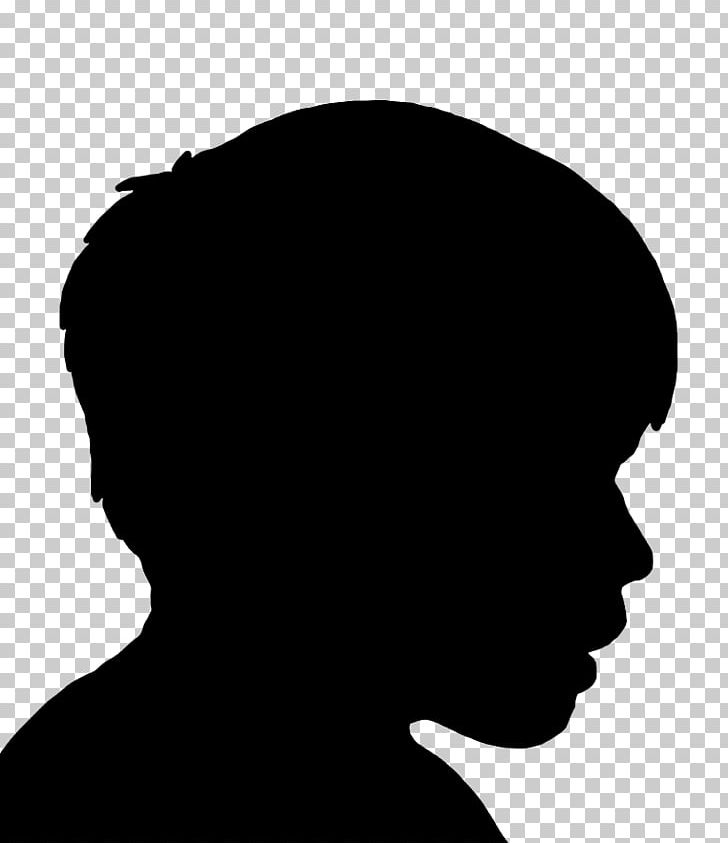 Silhouette PNG, Clipart, Animals, Black, Black And White, Child, Chin Free PNG Download