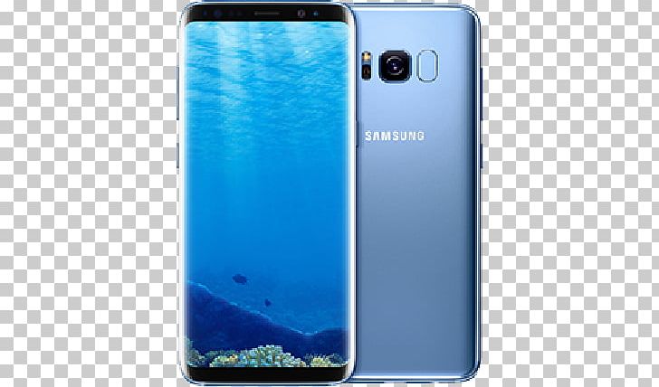 Samsung Galaxy S8+ Samsung Galaxy S Plus Coral Blue Telephone PNG, Clipart, Communication Device, Electric Blue, Electronic Device, Gadget, Mobile Phone Free PNG Download