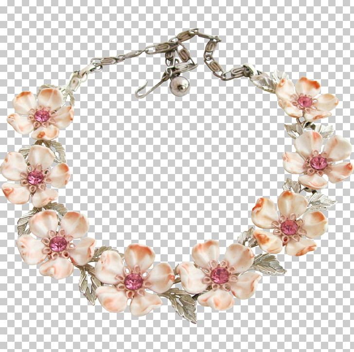 Pearl Necklace Flowering Dogwood Jewellery Choker PNG, Clipart, Body Jewellery, Body Jewelry, Bracelet, Charms Pendants, Choker Free PNG Download