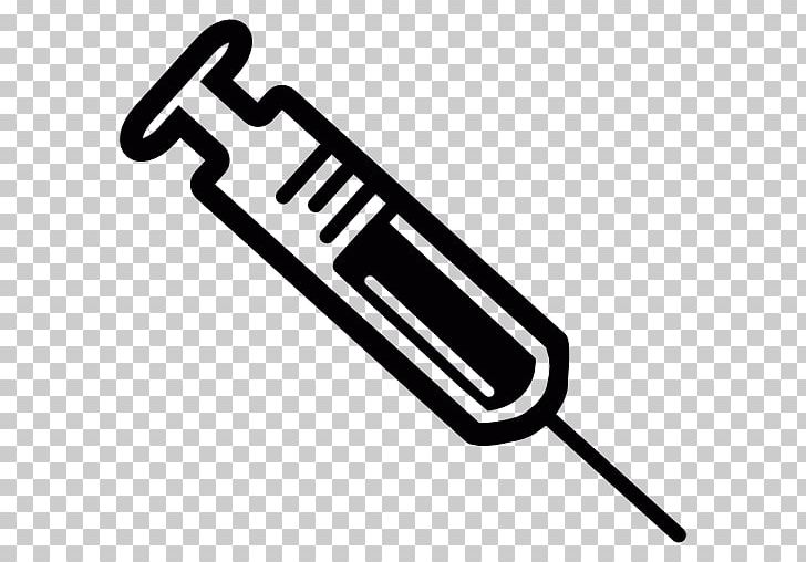 Syringe Hypodermic Needle Pharmaceutical Drug Medicine PNG, Clipart, Black And White, Computer Icons, Drug, Flat Design, Health Care Free PNG Download
