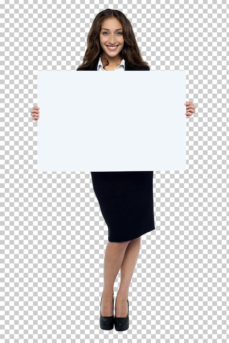 Woman Web Banner Holding Company Advertising PNG, Clipart, Advertising, Banner, Billboard, Black, Business Free PNG Download