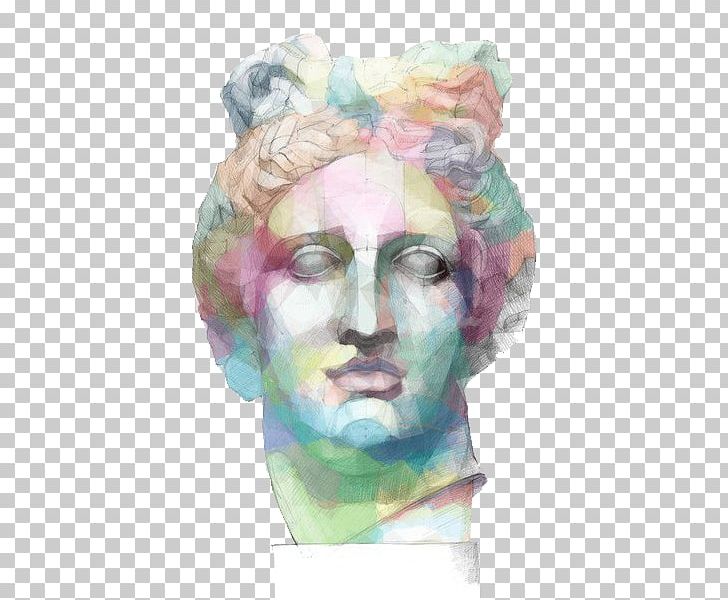 Statue Watercolor Painting Portrait Long Gallery PNG, Clipart, Art, Child, Drawing, Face, Head Free PNG Download
