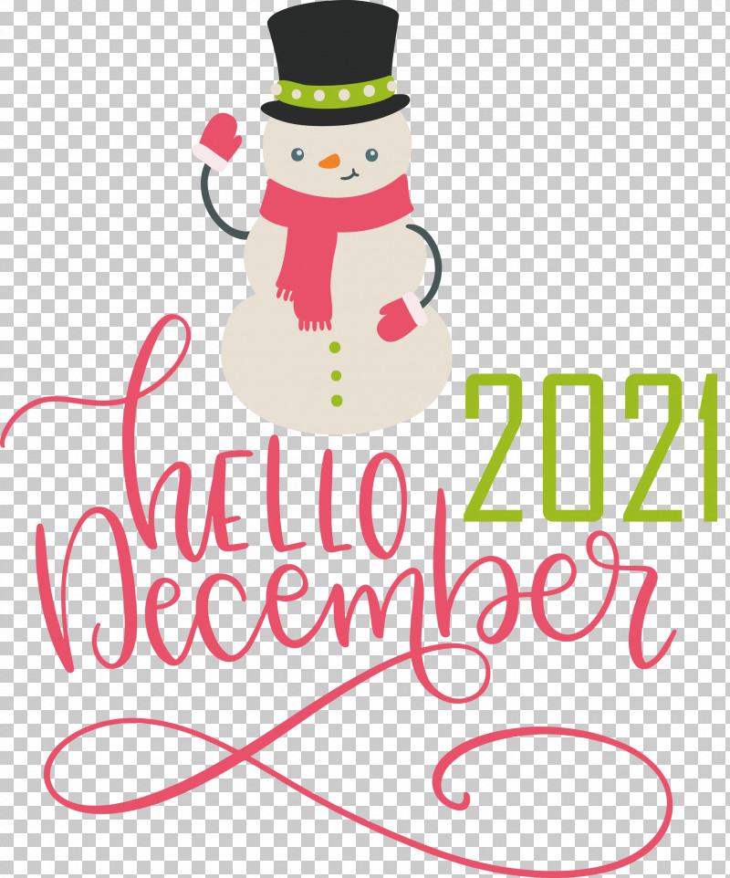 Hello December December Winter PNG, Clipart, Bauble, Character, Christmas Day, Christmas Tree, December Free PNG Download